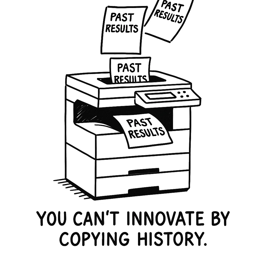 AI innovation limitations - why historical data constrains transformation