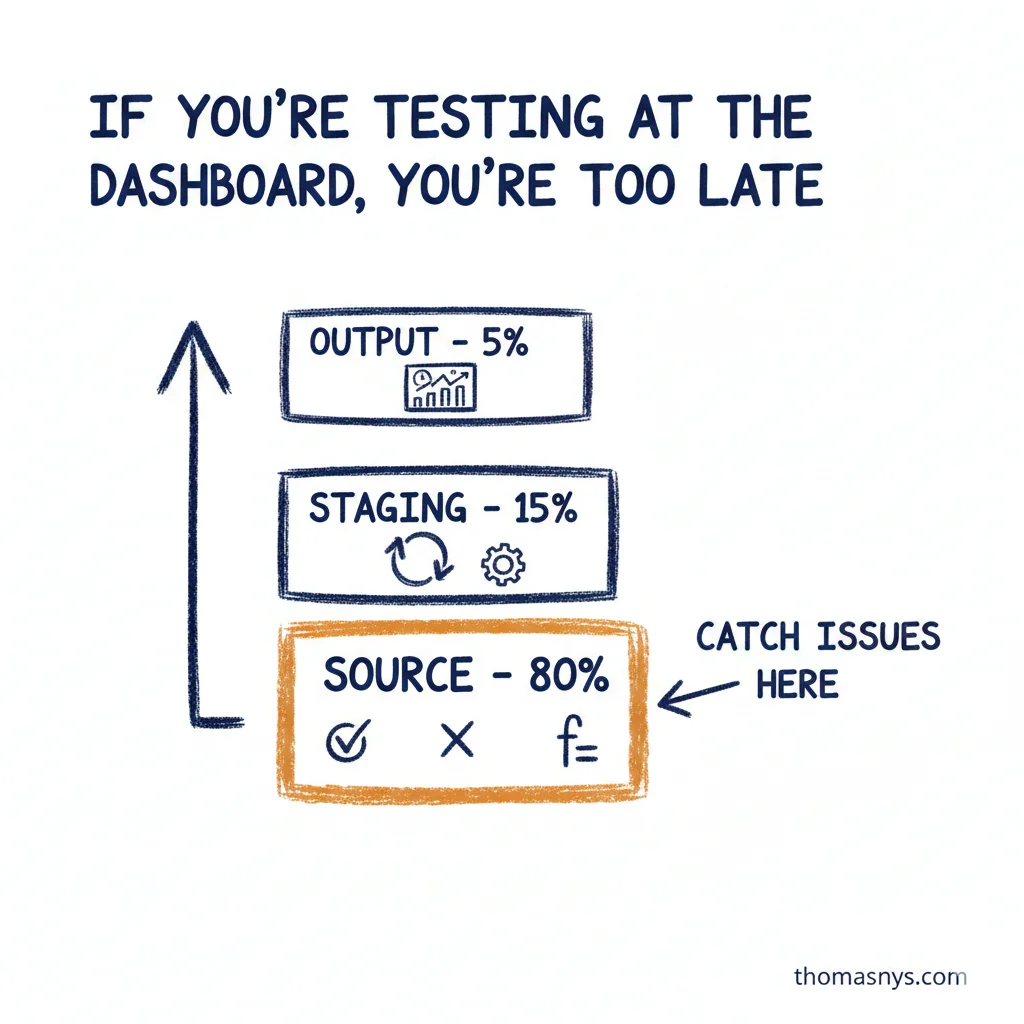 Data Quality Testing Layers