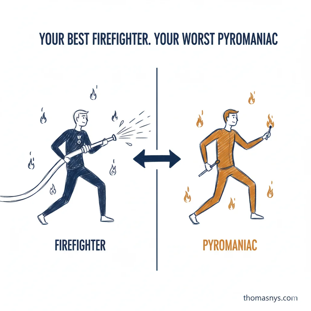 Firefighters vs Pyromaniacs