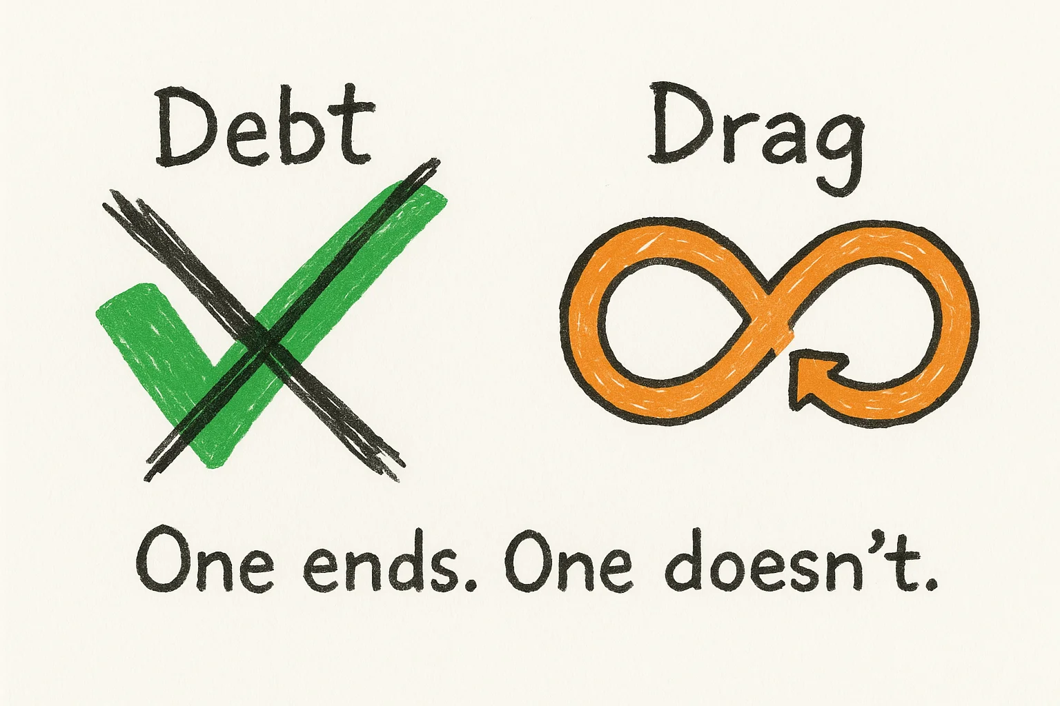 From Technical Debt to Technical Drag