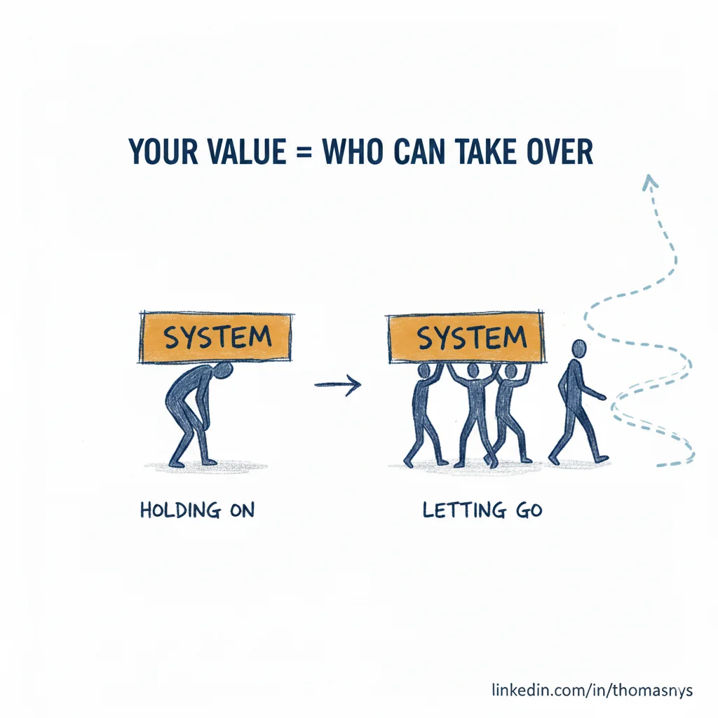 Hero Dependency: Why Your Best Work Makes You Replaceable