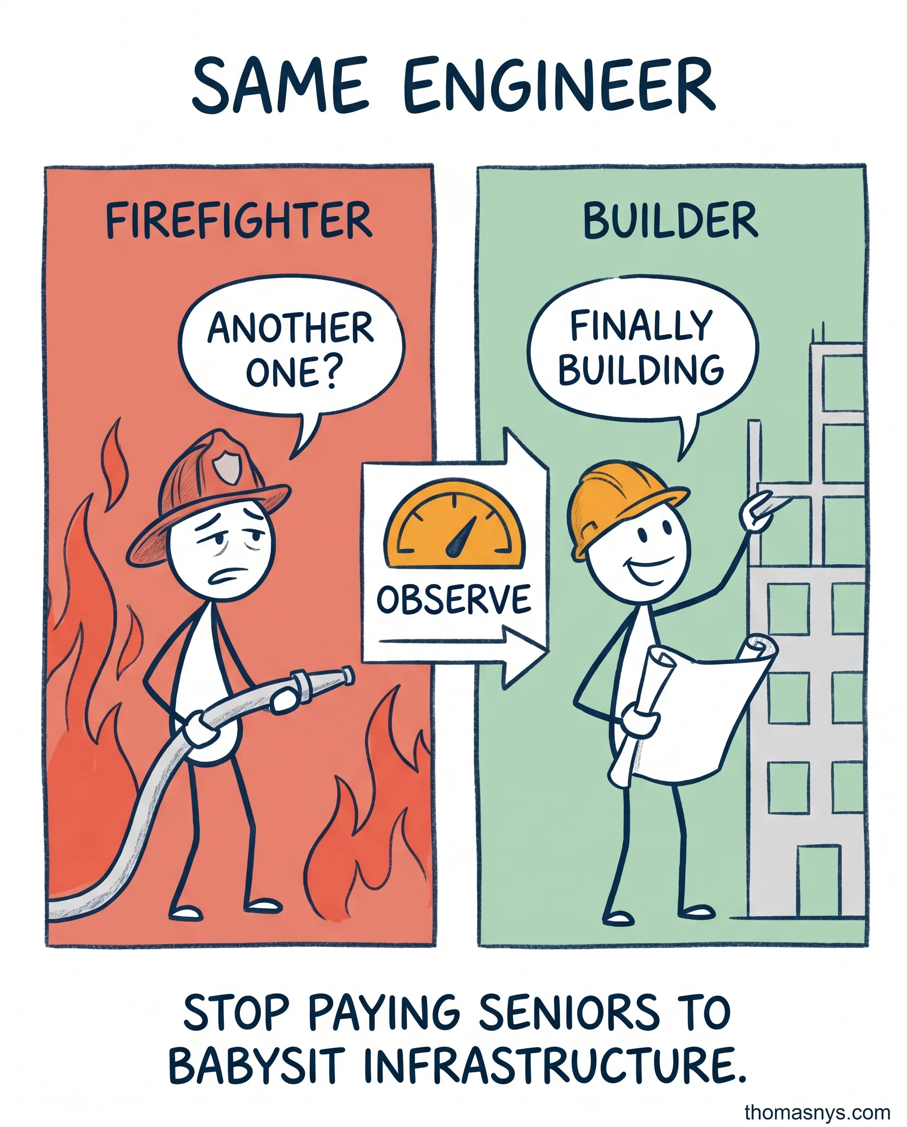 Observability Turned Our Senior Engineers Back Into Builders