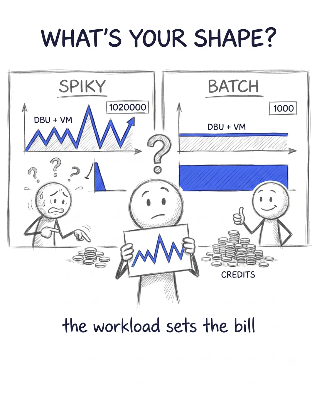 Snowflake Credits Vs Databricks DBUs