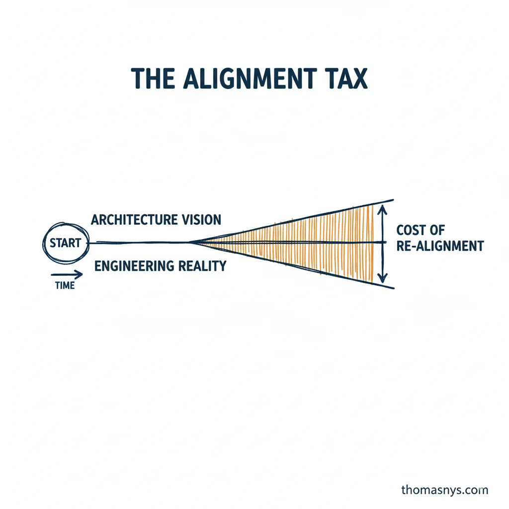 The Alignment Tax: What Misalignment Costs Per Sprint