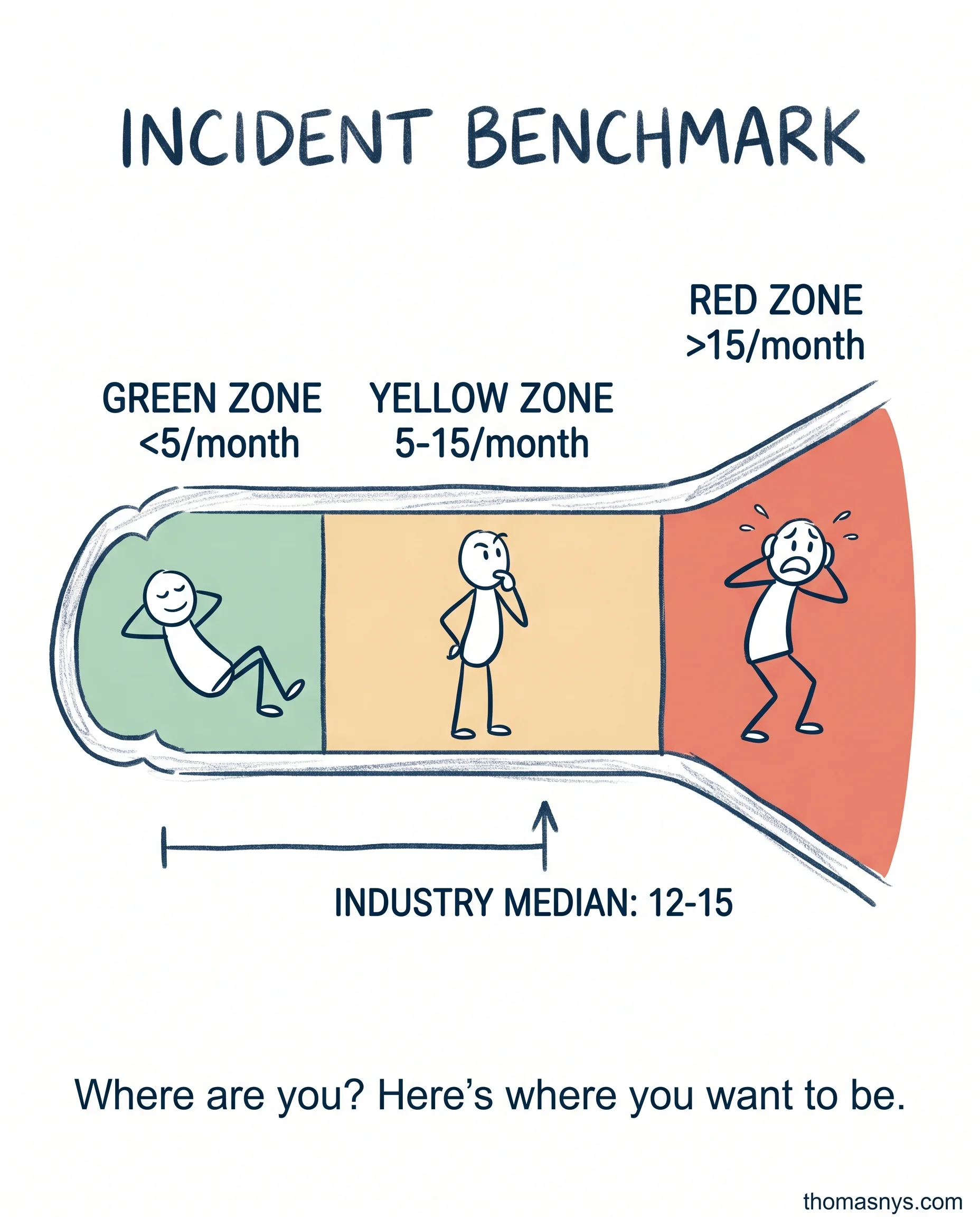 Your data platform has 15 incidents per month. Is that normal or a crisis? Here'