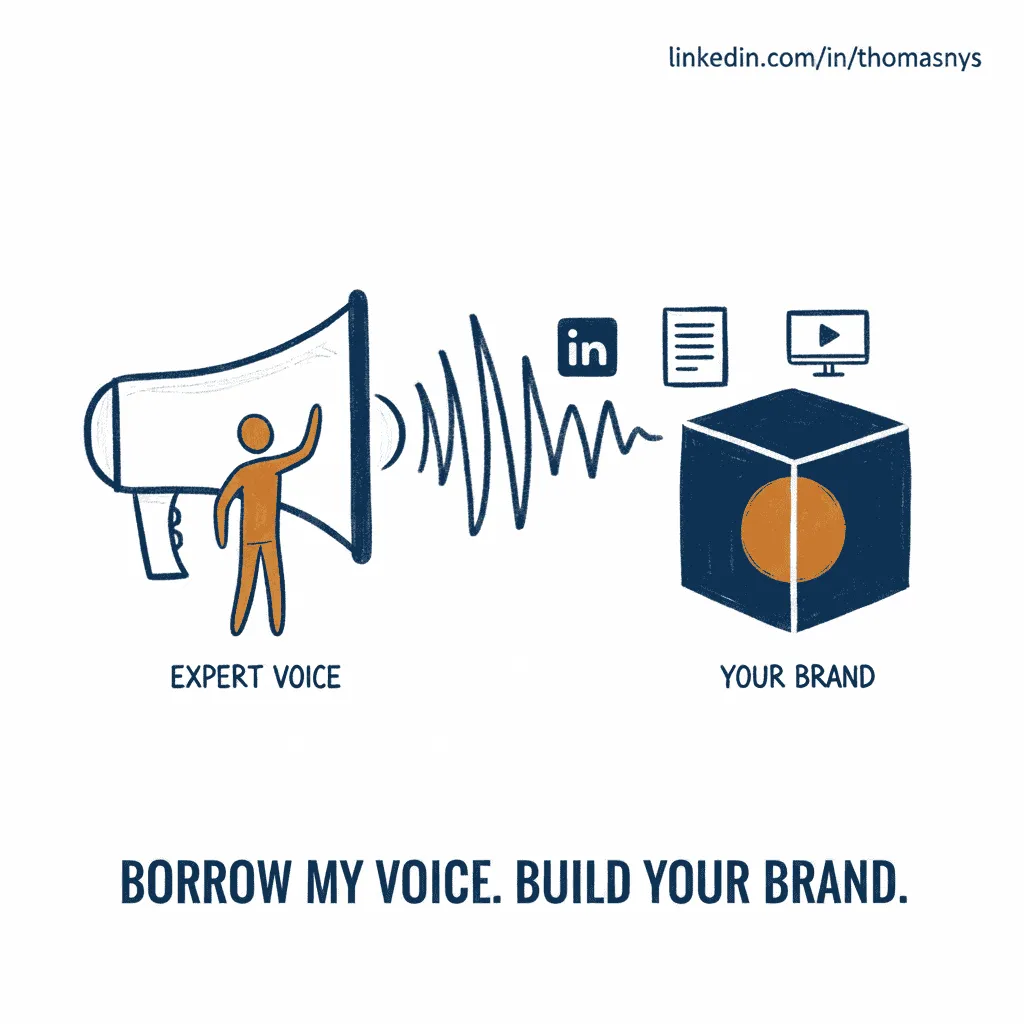 Thought leadership content creation with expert insights for data products and agencies