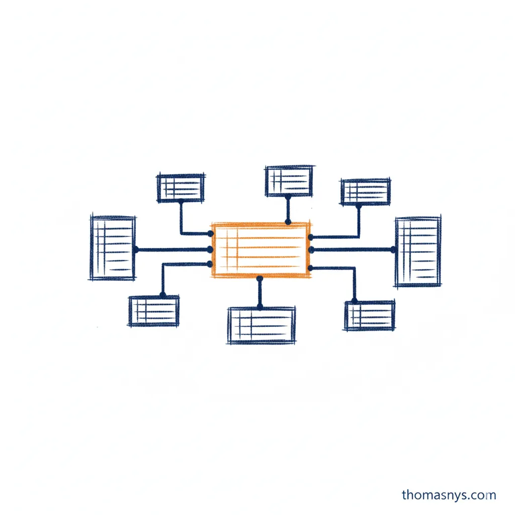 Database architect designing schema and table relationships
